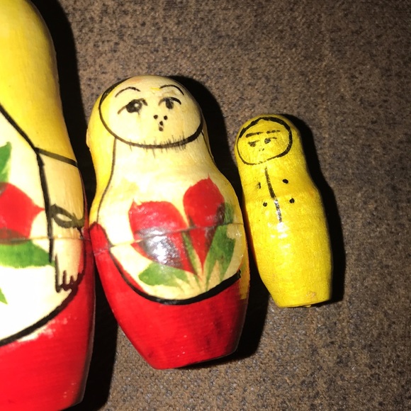 Russian nesting dolls set of 5 - Picture 12 of 12